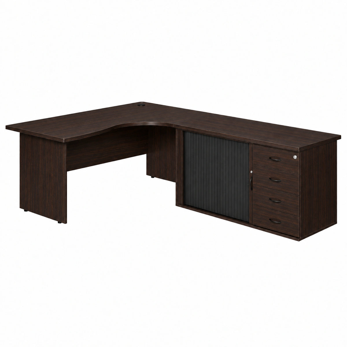 Pulse Cluster Desk with Right-hand Side Pedenza