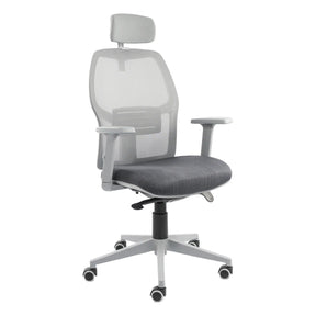 Airo Grey Mesh High-Back Office Chair