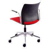 Alfa Polymer Swivel – Only Side Chair with Arms