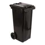 All – Weather Wheelie 120L Black Bin