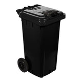 All – Weather Wheelie 80L Black Bin