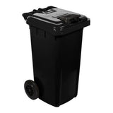 All – Weather Wheelie 80L Black Bin