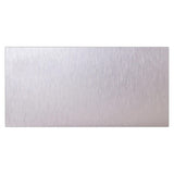 Aluminium Composite Panel, 2440 x 1220 x 3 mm - Brushed Aluminium SN3000A with a Sleek Brushed Metallic Surface.