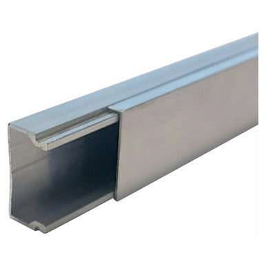 Aluminium Conduit 22 x 11 x 2900 mm Mill, Metallic Spiral-Wound Electrical Conduit