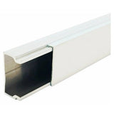 Aluminium Conduit 22 x 11 x 2900mm White