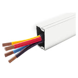 Aluminium Conduit 22 x 11 x 2900mm White