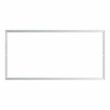 67 Aluminium Sign Frame 190 x 380, a Sleek Design Display, Made from Natural Anodised Aluminium, Perfect for Indoor and Sheltered Outdoor Use, with a Brushed Aluminium Surface and Secure Mounting Hardware for a Professional Look.