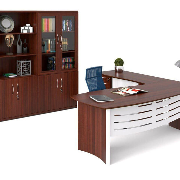 Athena Executive Desk in Veneer Wood