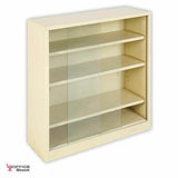 BC20 Steel Bookcase with Sliding Doors - Additional View 3