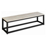 Bench with Mild Steel Frame: Laminate Top