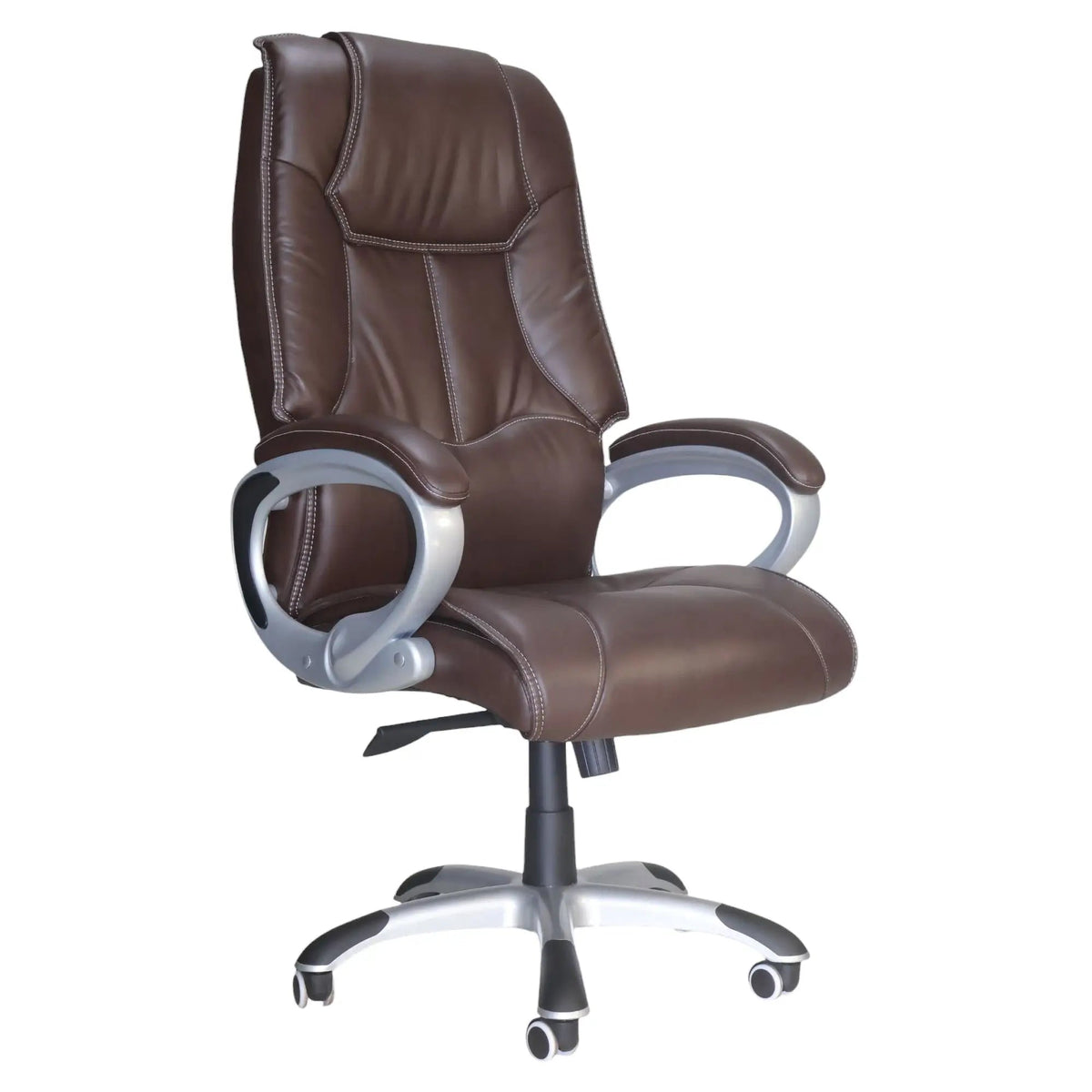 Big Guys Md Heavy Duty High-Back Office Chair – Brown