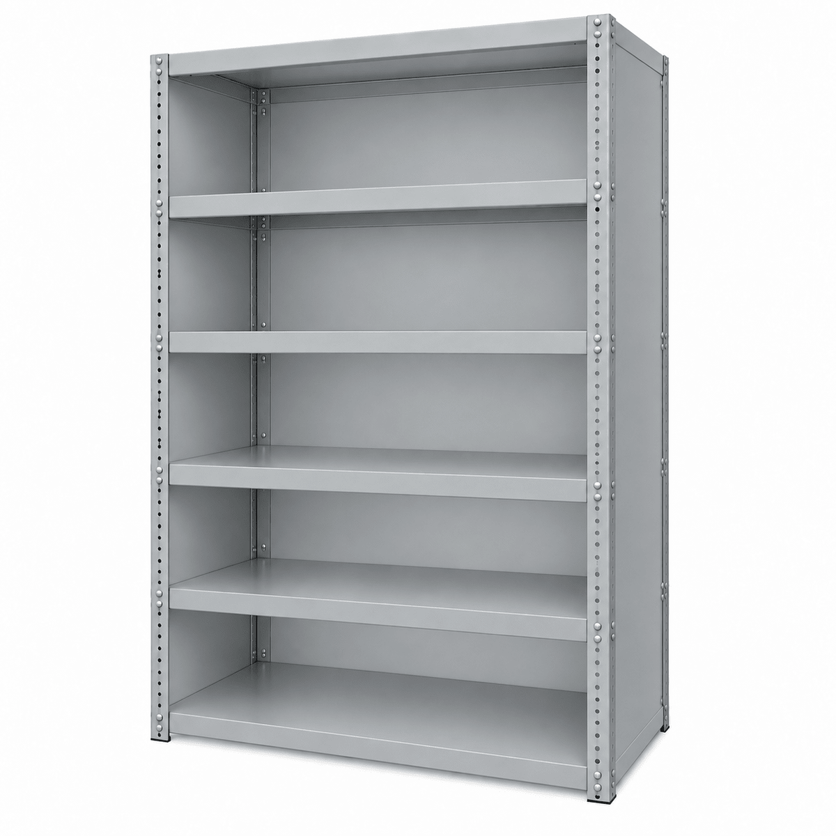 Bolted Closed Steel Shelving Unit – 1900H × 910W × 450D mm