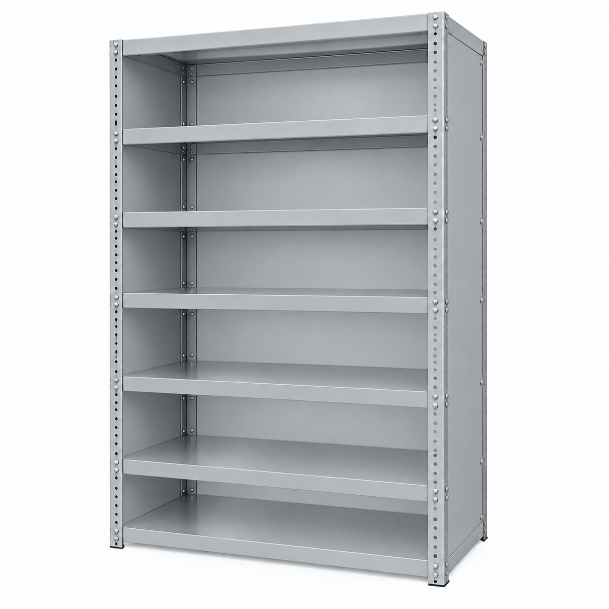 Bolted Closed Steel Shelving Unit – 1900H × 910W × 610D mm