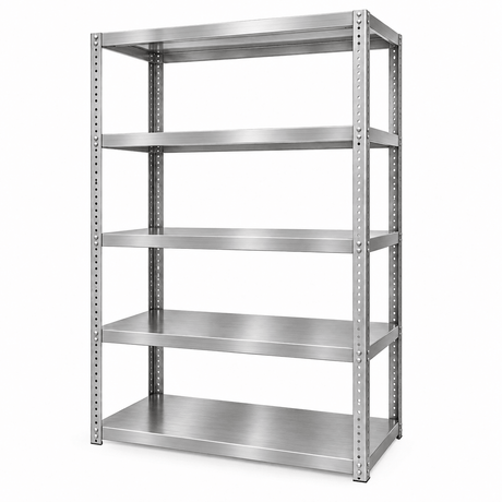 Bolted Open Steel Shelving Unit – 1900H × 910W × 305D mm