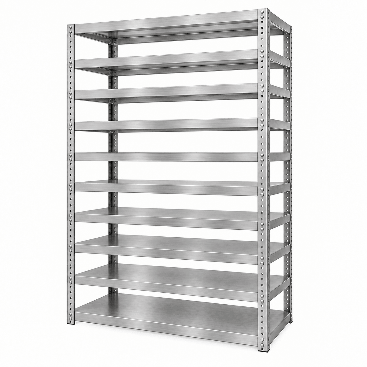 Bolted Open Steel Shelving Unit – 1900H × 910W × 305D mm
