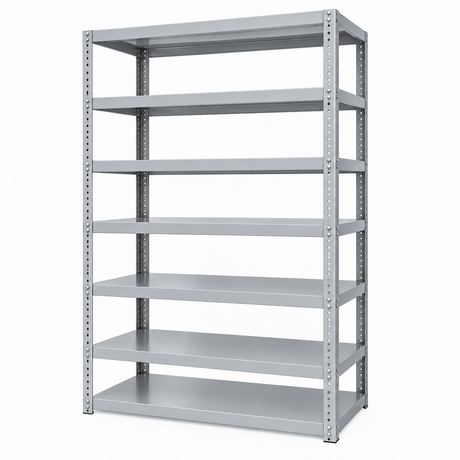 Bolted Open Steel Shelving Unit – 1900H × 910W × 380D mm