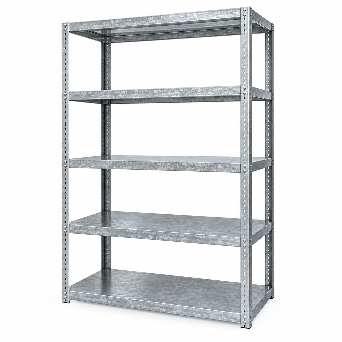 Bolted Open Steel Shelving Unit – 1900H × 910W × 380D mm