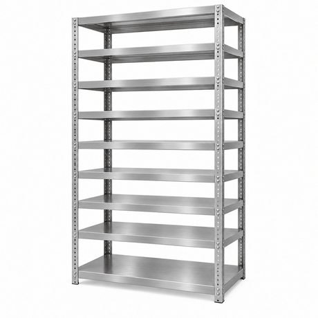 Bolted Open Steel Shelving Unit – 1900H × 910W × 380D mm