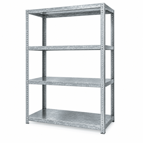 Bolted Open Steel Shelving Unit – 1900H × 910W × 380D mm
