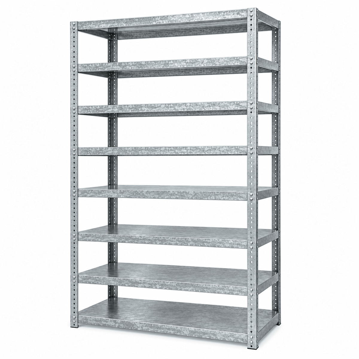 Bolted Open Steel Shelving Unit – 1900H × 910W × 380D mm