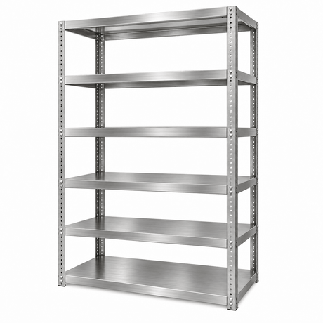 Bolted Open Steel Shelving Unit – 1900H × 910W × 450D mm
