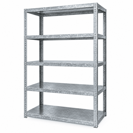 Bolted Open Steel Shelving Unit – 1900H × 910W × 450D mm