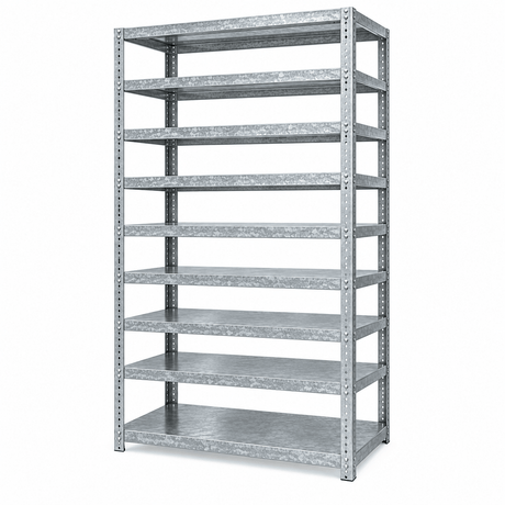 Bolted Open Steel Shelving Unit – 1900H × 910W × 610D mm