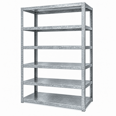 Bolted Open Steel Shelving Unit – 1900H × 910W × 610D mm
