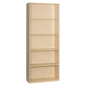 Book Case 5 Tier in Maple Melawood