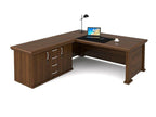 Brazillia Executive Desk in Veneer Wood