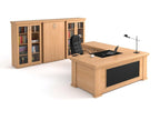 Brazillia Executive Desk in Veneer Wood