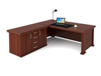 Brazillia Executive Desk in Veneer Wood