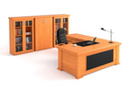 Brazillia Executive Desk in Veneer Wood