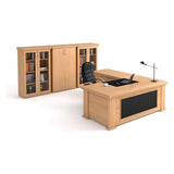 Brazillia Executive Desk in Veneer Wood