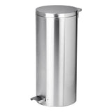 Brushed Stainless Steel Pedal Bin – 50 LITRE