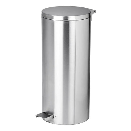 Brushed Stainless Steel Pedal Bin – 50 LITRE