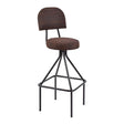 BSB500 – 800 Round Swivel Counter Height Chair with Backrest