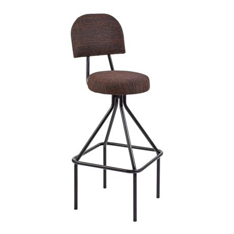 BSB500 – 800 Round Swivel Counter Height Chair with Backrest