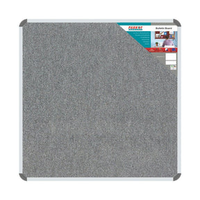 Bulletin Board Ribbed Aluminium Frame (1200x1200mm – Laurel)
