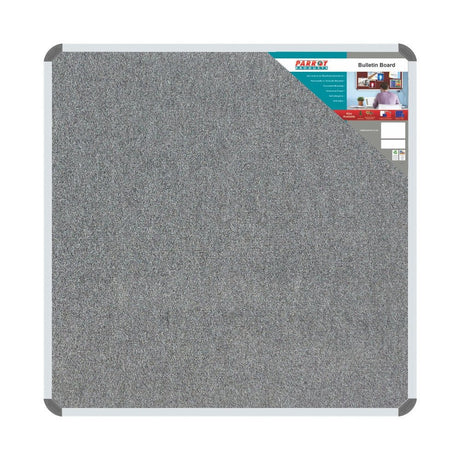 Bulletin Board Ribbed Aluminium Frame (1200x1200mm – Laurel)