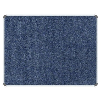Bulletin Board Ribbed Aluminium Frame (1200x900mm – Denim)