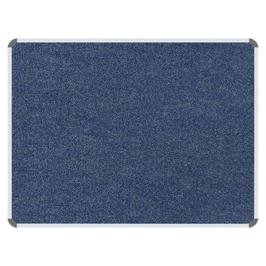 Bulletin Board Ribbed Aluminium Frame (1200x900mm - Denim)