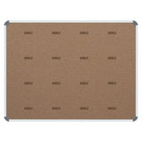 Bulletin Board Ribbed Aluminium Frame (1200x900mm – Laurel)