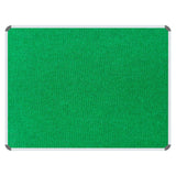 Bulletin Board Ribbed Aluminium Frame (1200x900mm - Palm)