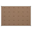 Bulletin Board Ribbed Aluminium Frame (1500x1200mm – Denim)