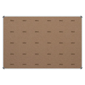 Bulletin Board Ribbed Aluminium Frame (1500x1200mm – Denim)