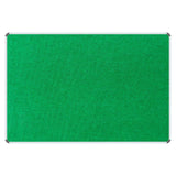 Bulletin Board Ribbed Aluminium Frame (1500x1200mm - Palm)