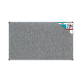 Bulletin Board Ribbed Aluminium Frame (1500x900mm – Laurel)