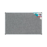 Bulletin Board Ribbed Aluminium Frame (1500x900mm - Laurel)