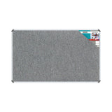 Bulletin Board Ribbed Aluminium Frame (1500x900mm - Laurel)